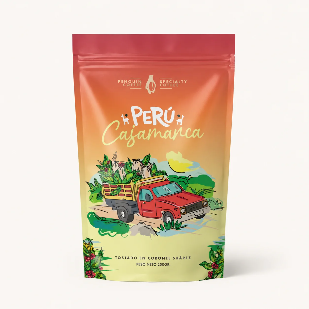 Paquete de café Perú Cajamarca 250g Kivu